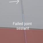 Failed Joint Sealant