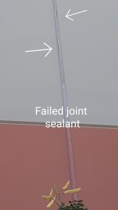 Failed Joint Sealant
