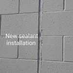 New Sealant Installation
