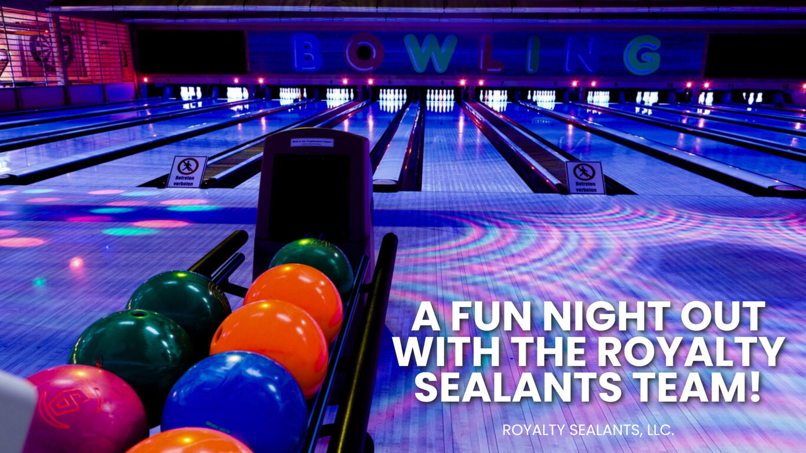 A Fun Night Out with the Royalty Sealants Team!